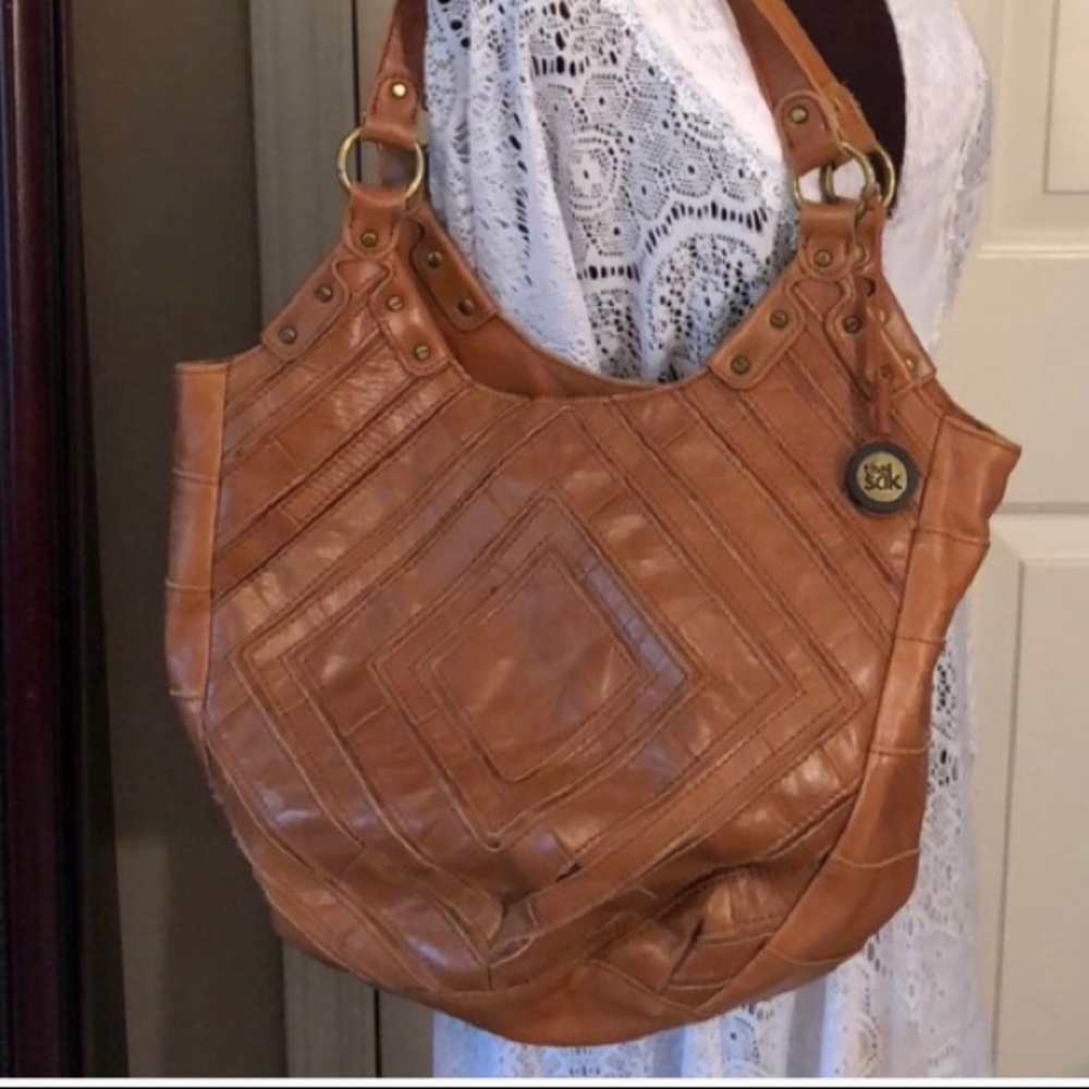 Sak brown leather bag. Perfect for everyday use